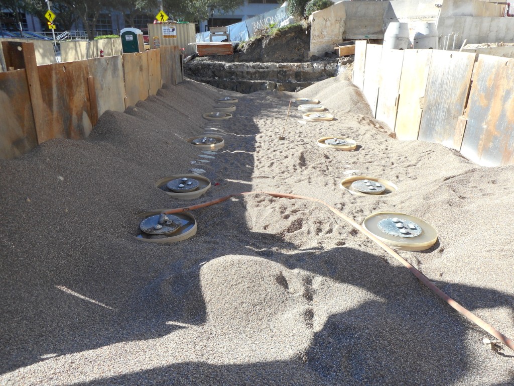 10 tanks being backfilled