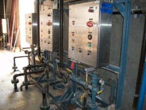 11 duplex pumpsets with controls