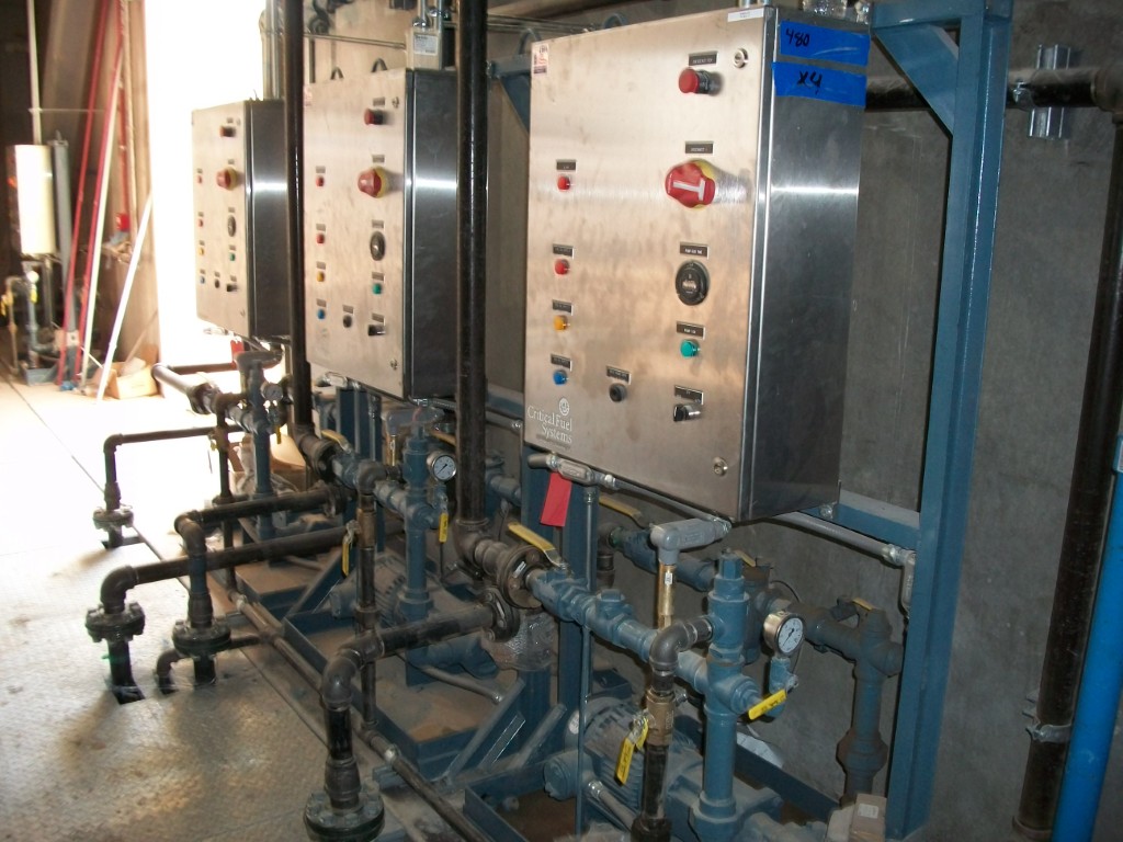 11 duplex pumpsets with controls
