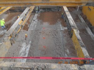 12 tankhold shored and bedded