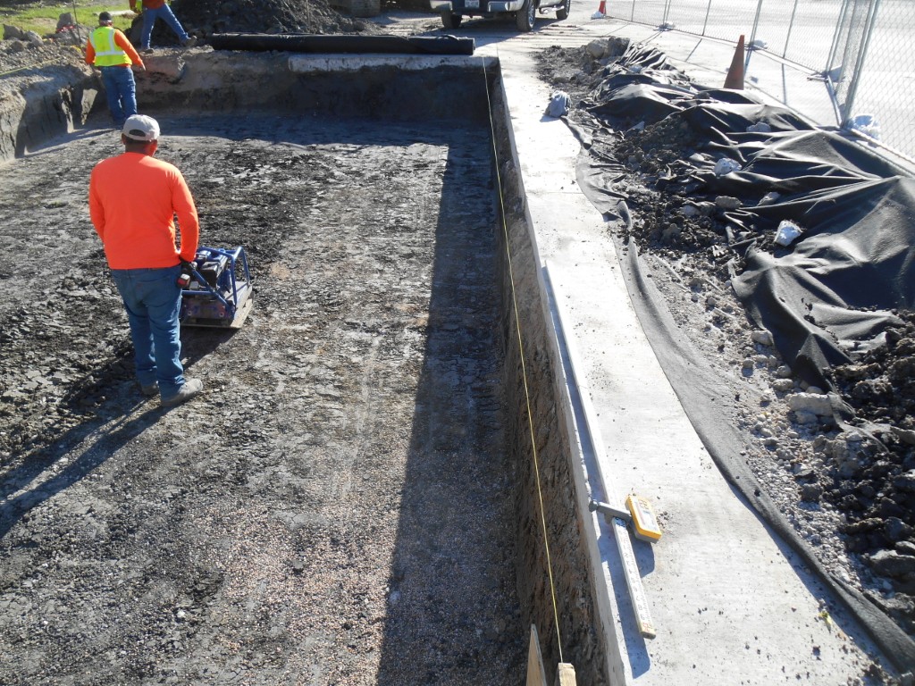 2 getting subgrade prepped for foundation