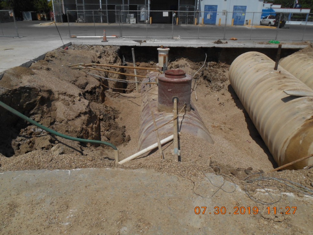 2 ust's being removed