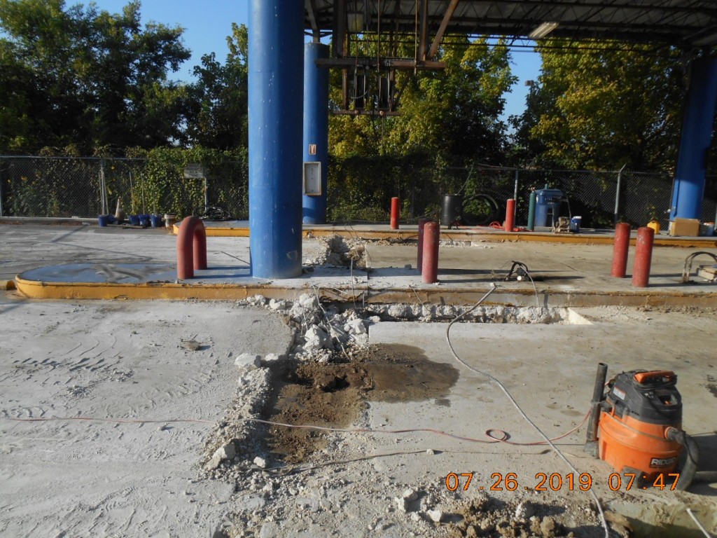 5 demo for new piping