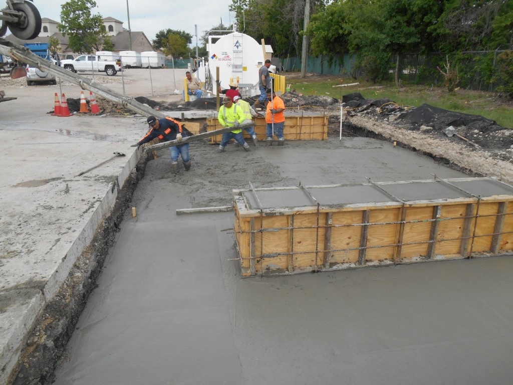 5 pouring foundation