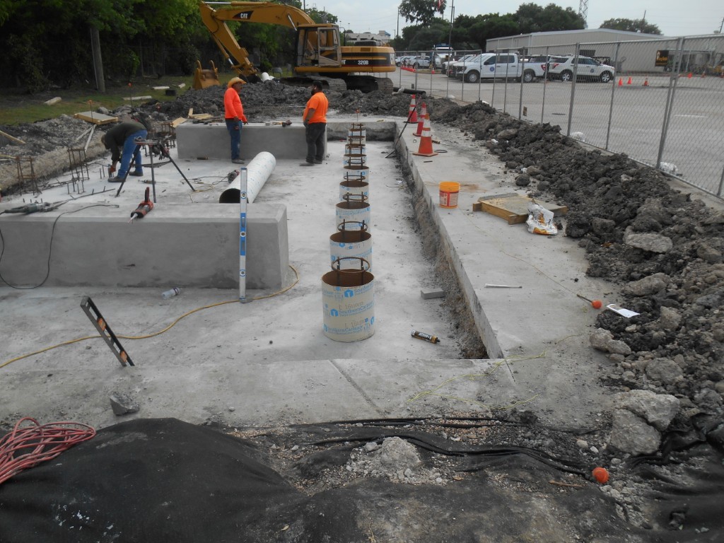 7 installing bollards