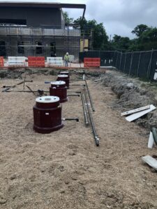 7 piping over tank top