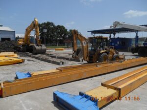 9 tank shoring materials